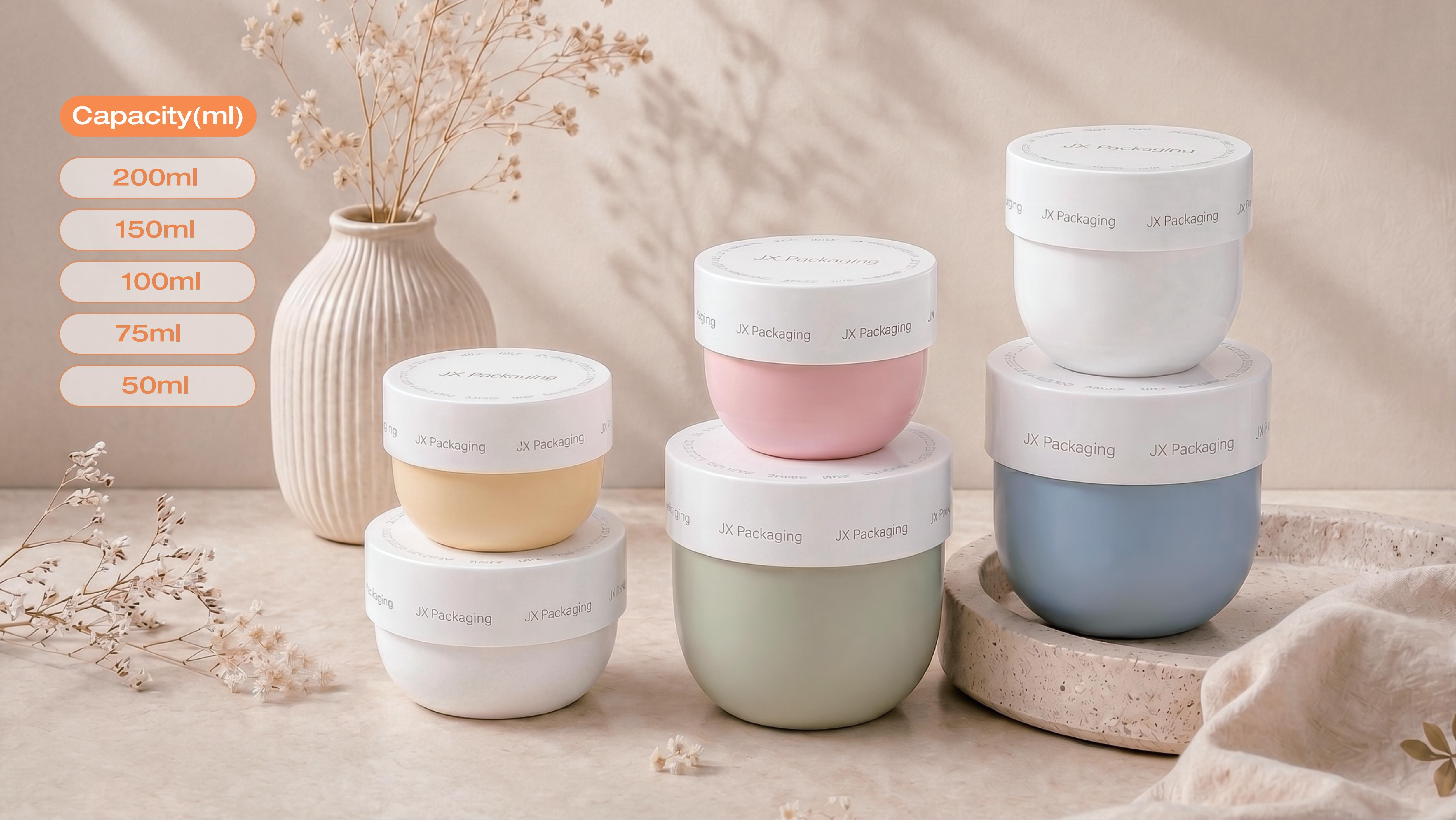 Qualité Pot de crème cosmétique usine
