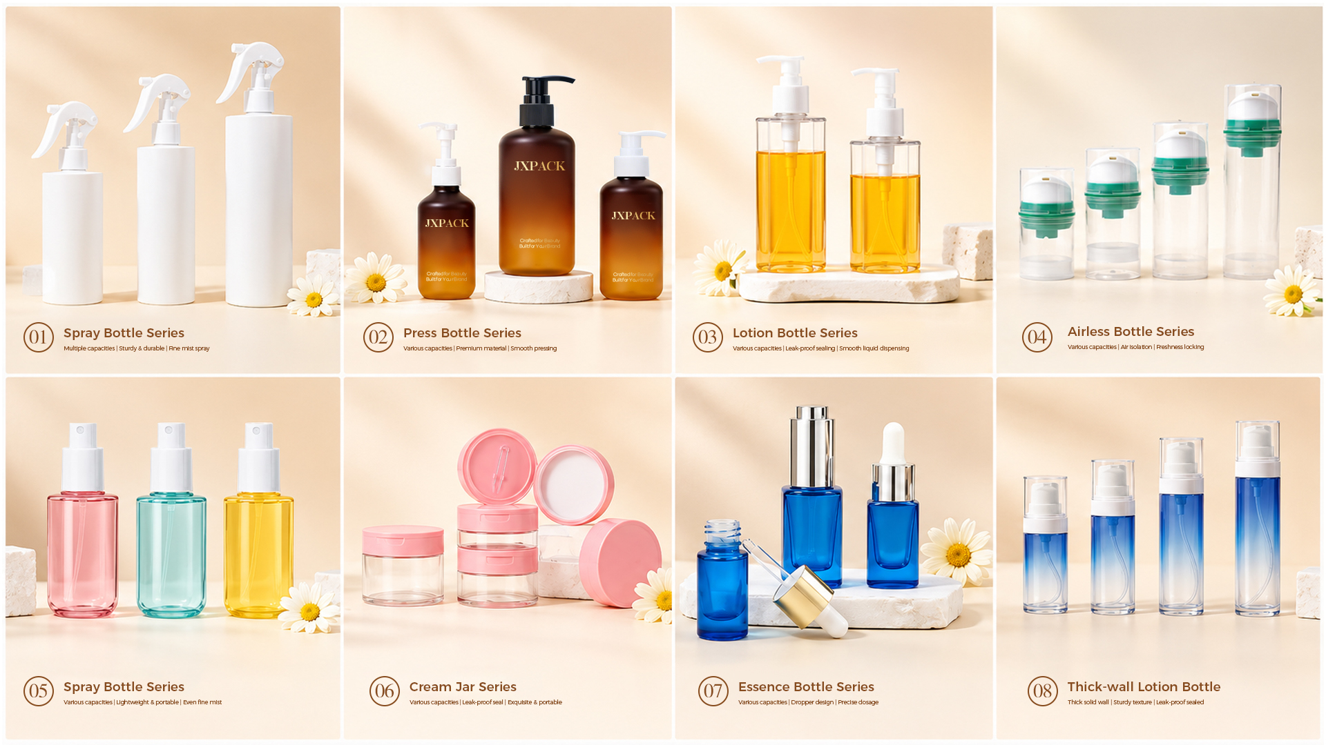 Qualité Pot de crème cosmétique Usine