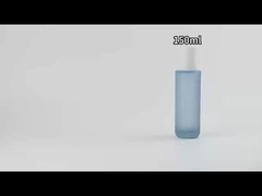 Flacon cosmétique en verre dépoli personnalisable - Étanche et durable