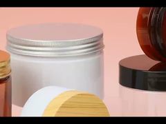 Pot à crème double couche PET 15ml-100ml avec couvercle à vis