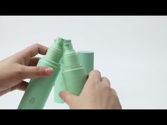 Bouteilles cosmétiques en plastique vides en gros 80ml, 100ml, 120ml, 150ml, bouteilles à pompe de lotion à épaule plate