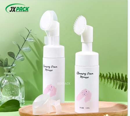 Bouteille de pompe à lavage du visage 100 ml-250 ml PET Bouteille de pompe à savon à main ronde