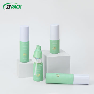 JXPACK bouteille de lotion en plastique PET à surface mate avec capacité personnalisable et traitement au gel pour les cosmétiques